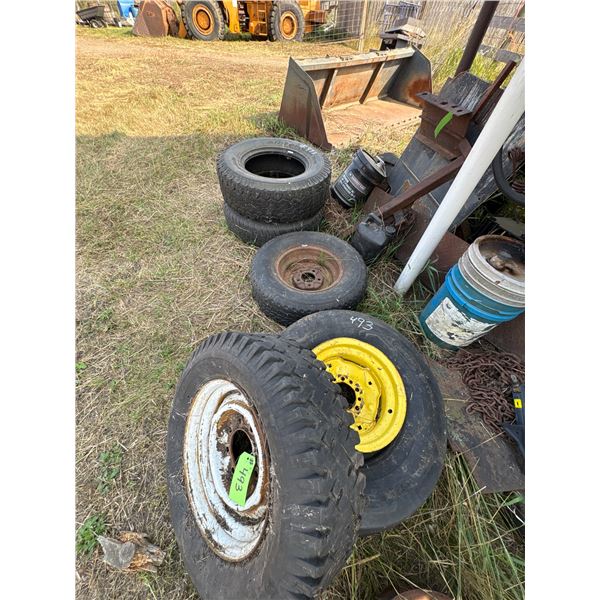 Approx. 7 Tires - Some with Rims