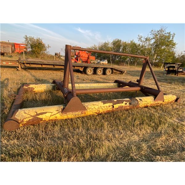 17 ft heavy float, drag, mts on a dozer blade