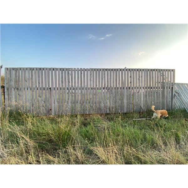 30' Windbreak c/w pipe frame