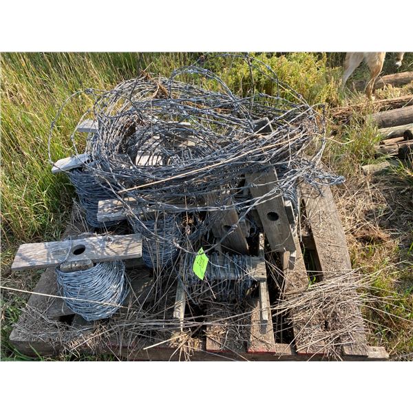 Barb wire and rubber Matt's