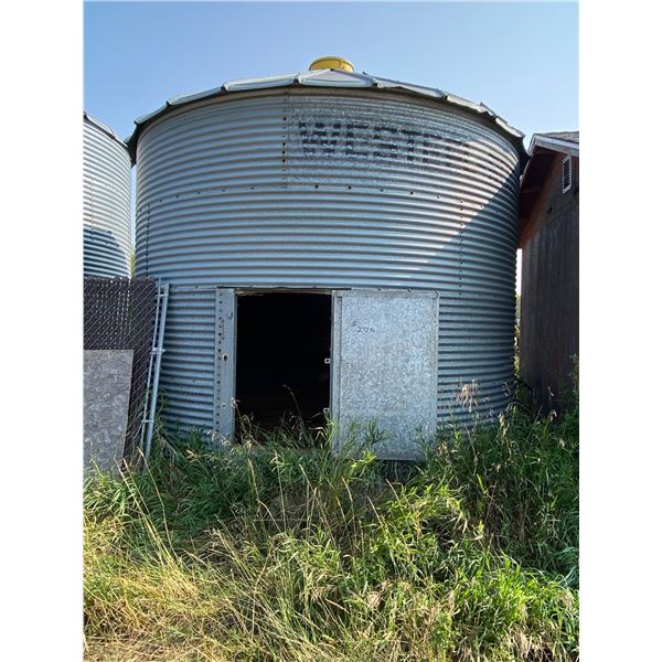 Westeel 3 ring grain bin