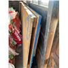 Image 2 : Contents of Stock Trailer, Insulation, plywood and tractor seat