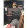 Image 3 : Contents of Stock Trailer, Insulation, plywood and tractor seat