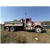Image 12 : 1980 Kenworth Tandem gravel truck c/w alum. box, pup hitch, cat motor, #908519H, running order, mech