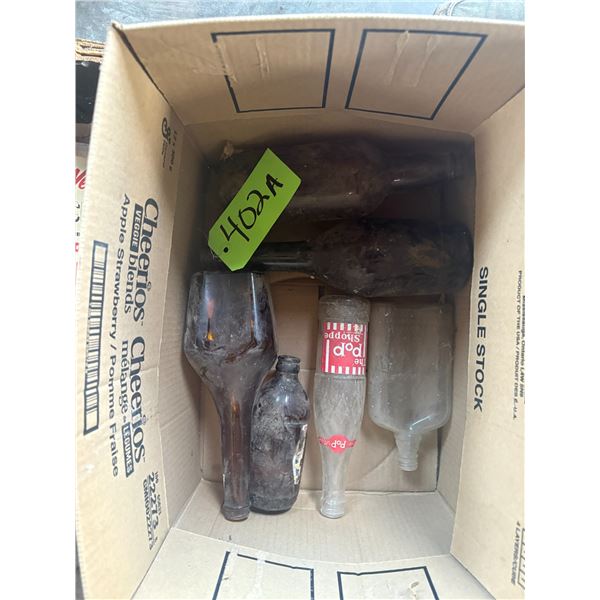 Old bottles & magazines