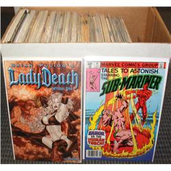 Box of Collectible Comic Books