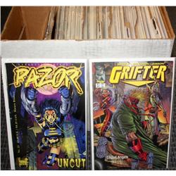 Box of Collectible Comic Books