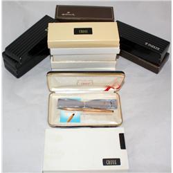 Lot of Gold Filled Cross Pens & Parker Pens