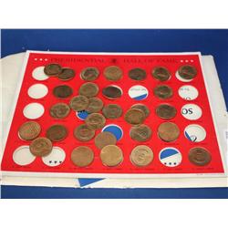Bronze Presidential Coin Set