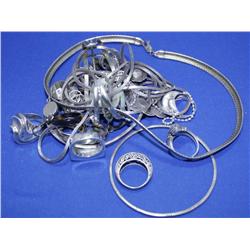 Bag of Misc. Sterling Jewelry