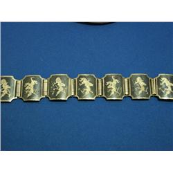 Sterling Silver made in Siam Designer Bracelet