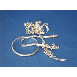 Lot of 7 Sterling Silver Bracelets