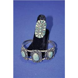 Turquoise Bracelet & Ring Set
