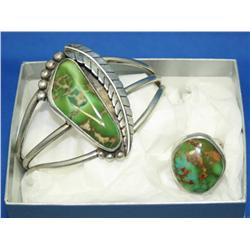 Navajo 2 Pc. Bracelet & Ring Set
