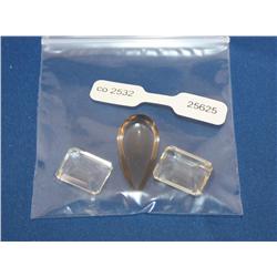 58ctw Smoky Topaz Stones