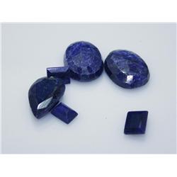 Lot of Loose Blue Sapphire 63 ctw