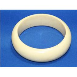 Rare Quality 12mm Ivory Bangle Bracelet