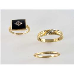 14k Yellow & White Gold Rings X's the Money