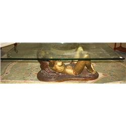 Glass Top Coffee Table