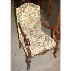 1 Vintage Flower Print Chair