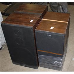 Lot of 4 Speakers