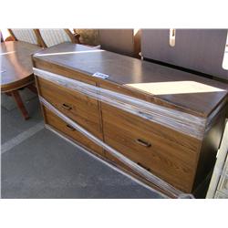 6 Drawer Wood Dresser