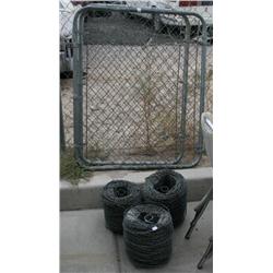 3 Coil Rolls & 2 Fence Doors