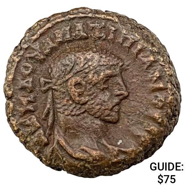 AD 288/9 Roman, Egypt Maximian Potin Tetradrachm CHOICE AU