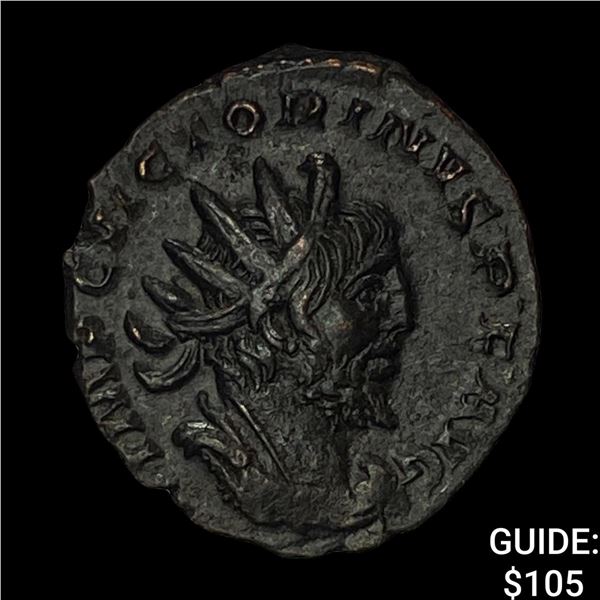 Roman Victorinus 269-271 AD Bi Dbl Denarius CHOICE AU