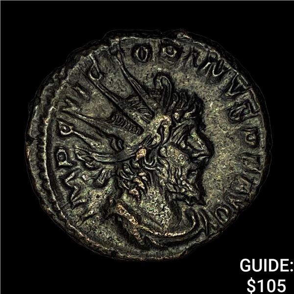 Roman Victorinus 269-271 AD Bi Dbl Denarius CHOICE AU
