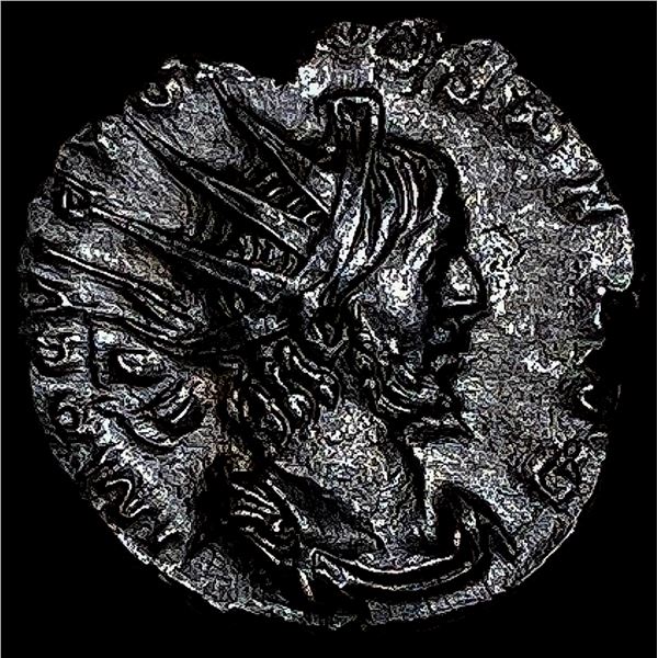 Roman Victorinus 269-271 AD Bi Dbl Denarius CHOICE AU