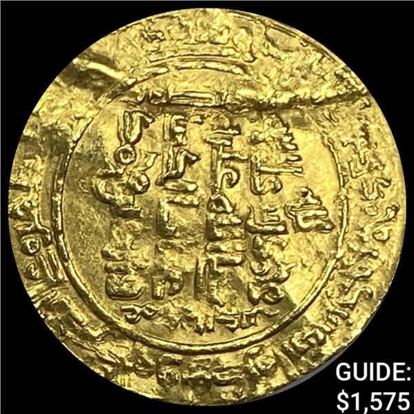 [1105-1118] Crusades Seljuqs Gold Dinar .085oz NEARLY UNCIRCULATED