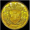 Image 2 : 1947-B Switzerland Gold 20 Francs 0.1867oz UNCIRCULATED