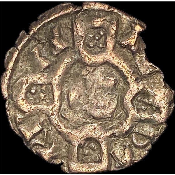 1248-1279 Portugal Afonso III SIlver Dinero NEARLY UNCIRCULATED