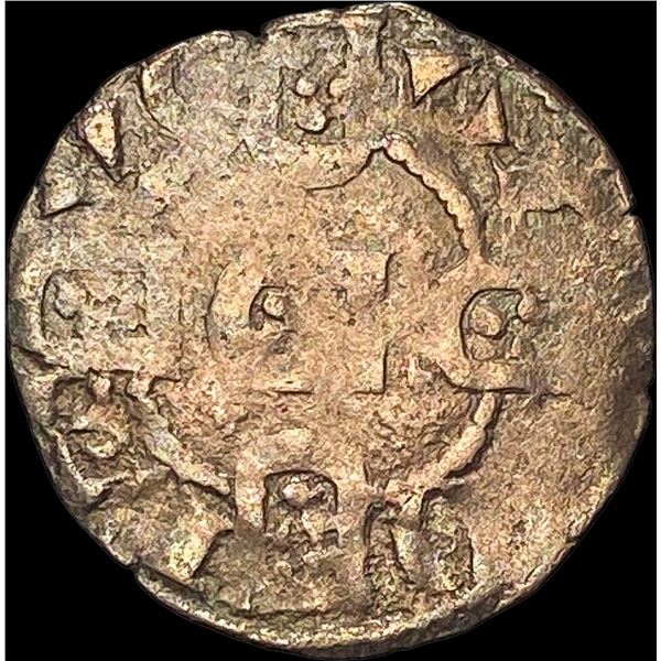 1248-1279 Portugal Afonso III SIlver Dinero NEARLY UNCIRCULATED