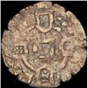 1248-1279 Portugal Afonso III SIlver Dinero NEARLY UNCIRCULATED