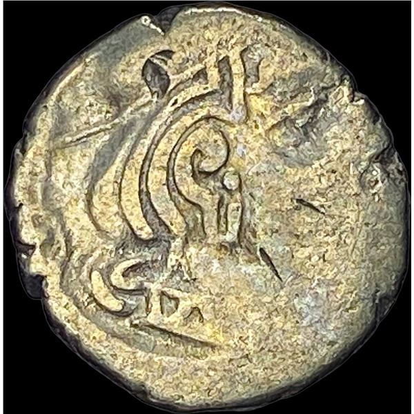 India Western Satraps 278-295 AD Silver Drachm NEARLY UNCIRCULATED