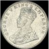 Image 1 : 1920 India George V Silver One Rupees UNCIRCULATED