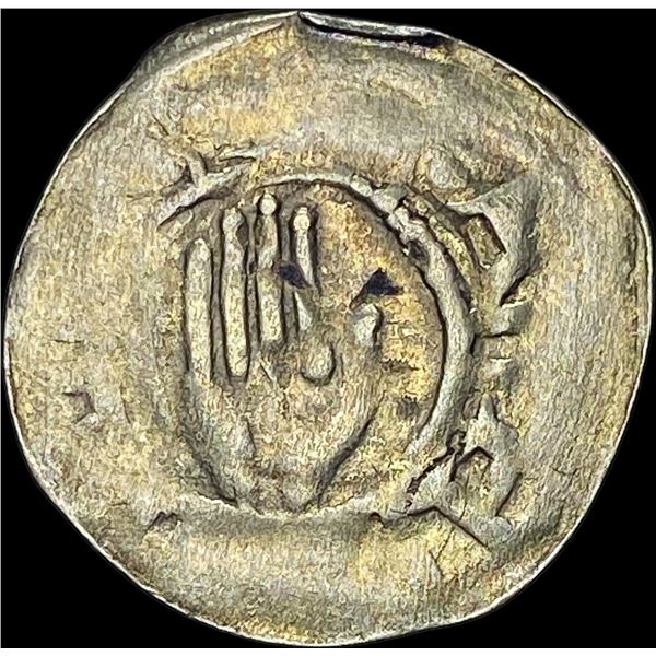1250-1300 Schwabisch Hall Silver Hand Heller CLOSELY UNCIRCULATED