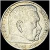 Image 1 : 1936-A Germany Silver 5 Reichsmark CLOSELY UNCIRCULATED