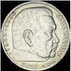 Image 1 : 1938-A Germany Silver 5 Reichsmark CLOSELY UNCIRCULATED