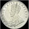 Image 1 : 1919 India George V Silver One Rupees UNCIRCULATED
