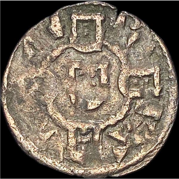 1248-1279 Portugal Afonso III SIlver Dinero NEARLY UNCIRCULATED