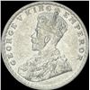 Image 1 : 1914 India George V Silver One Rupees UNCIRCULATED