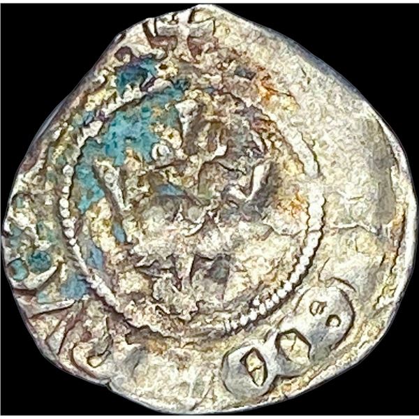 1386-1395 Hungary Mary Silver Denar CLOSELY UNCIRCULATED