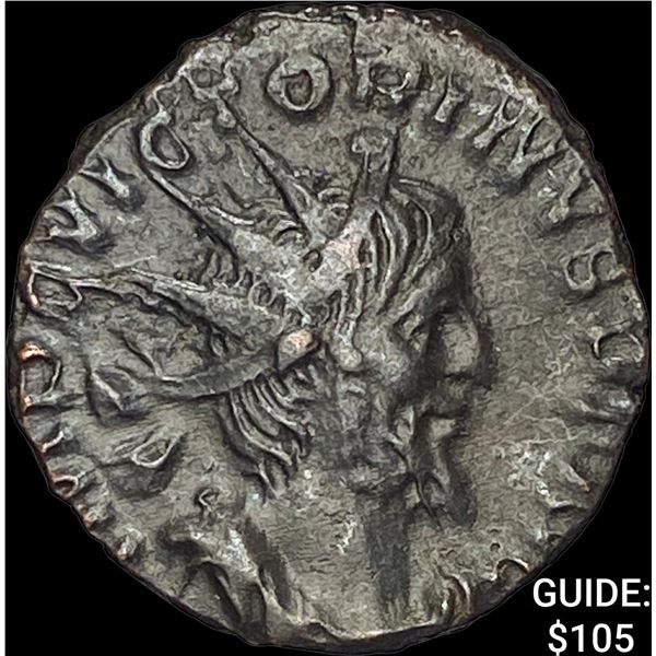 Romano-Gallic Victorinus 269-271 AD BI Dbl-Denair CHOICE AU