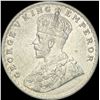 Image 1 : 1919 India George V Silver One Rupees UNCIRCULATED