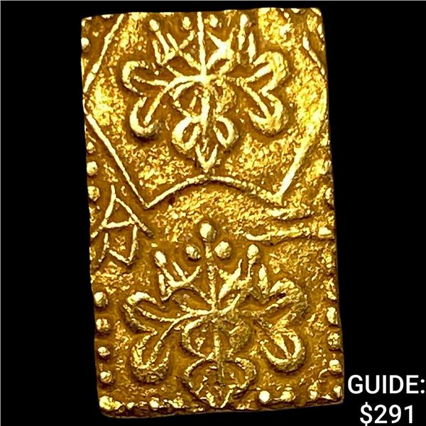 1868-1869 Japan Gold 2 Bu CLOSELY UNCIRCULATED