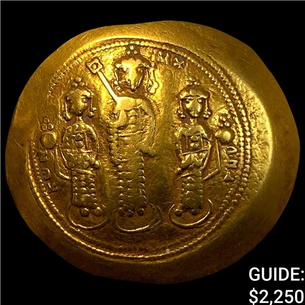 1150-1325 Byzantine Gold Hyperpyron CLOSELY UNCIRCULATED