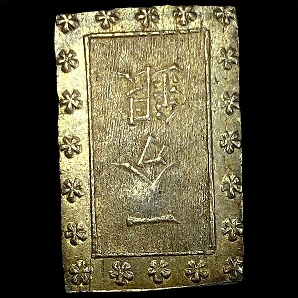 1859-1868 Japan Silver Bu CLOSELY UNCIRCULATED